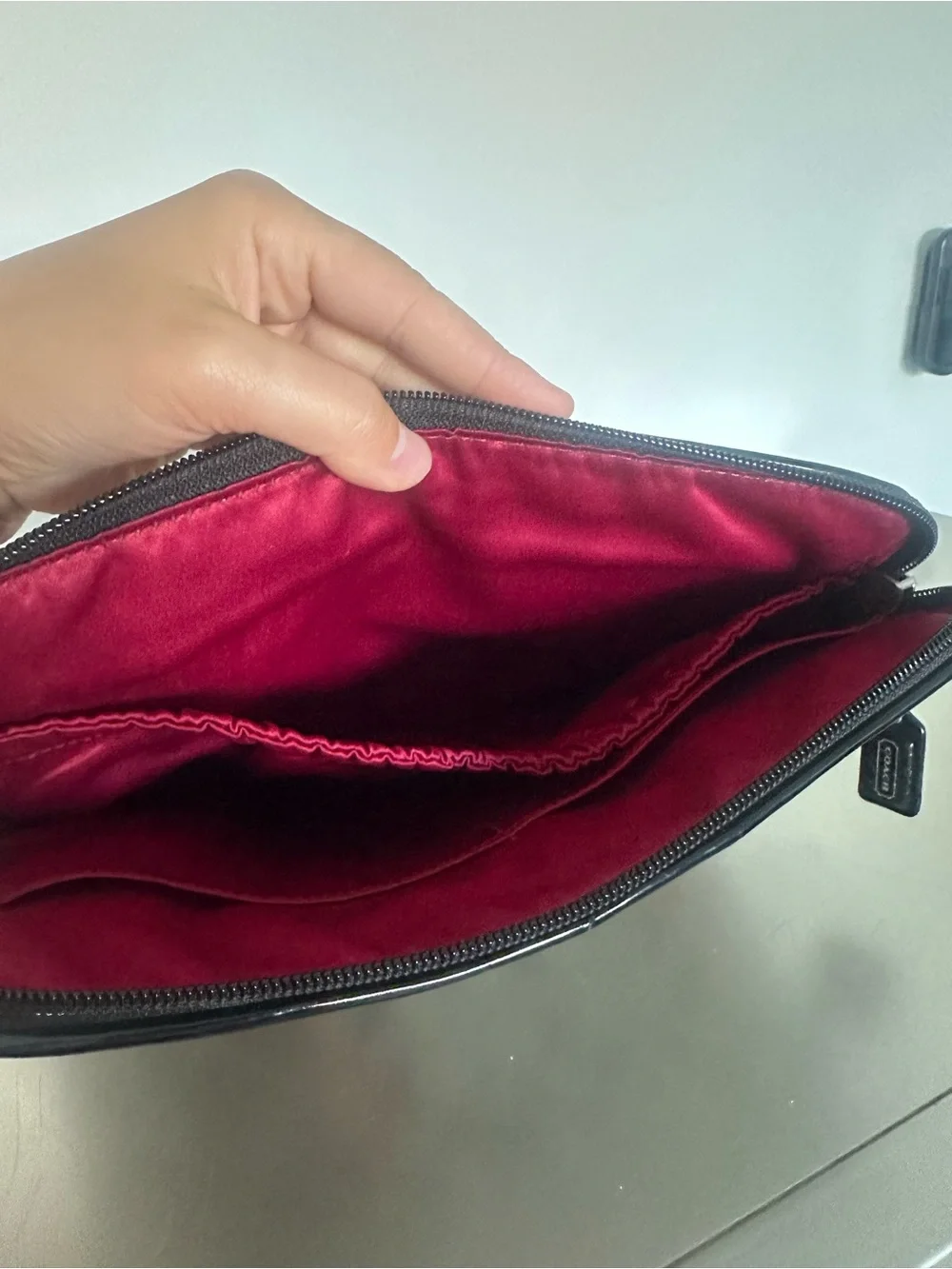 Coach Signature Laptop/iPad Sleeve